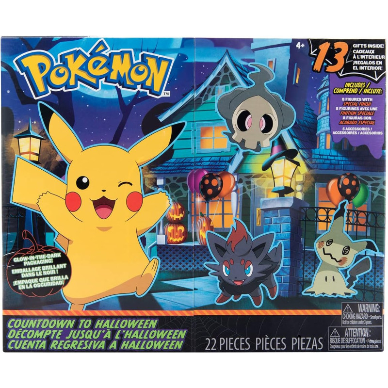 Pokémon calendrier d'Halloween