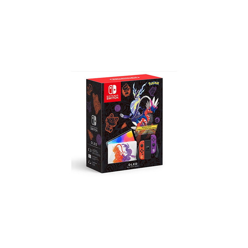 Console Nintendo Switch OLED - édition Pokémon Écarlate et Violet