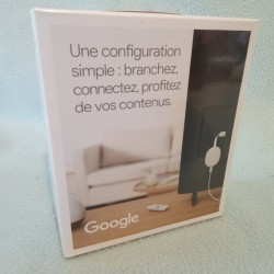 Chromecast 4K avec Google TV et télécommande