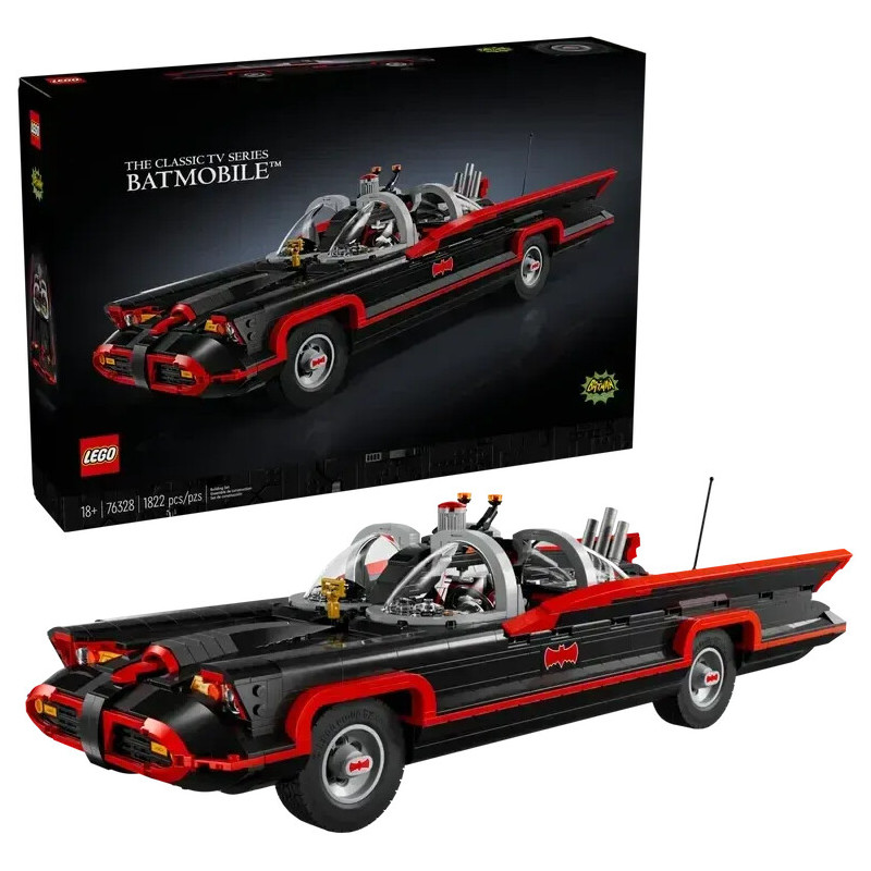 LEGO 76328 Batman - La Batmobile de la série TV classique