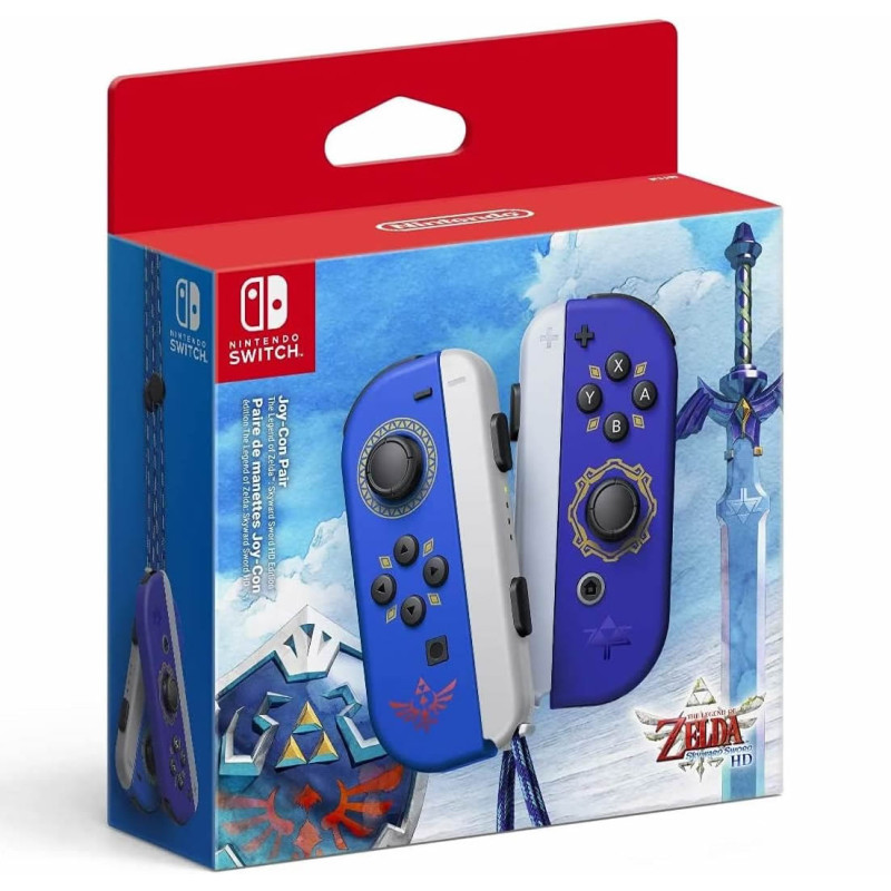 Paire de Manettes Joy-Con édition The Legend of Zelda : Skyward Sword HD