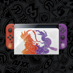 Console Nintendo Switch OLED - édition Pokémon Écarlate et Violet