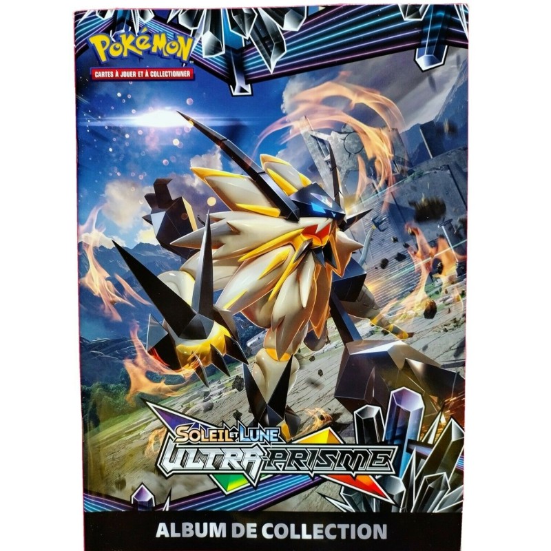 Album de collection Pokémon Soleil et Lune Ultra-Prisme - collector 24 pages