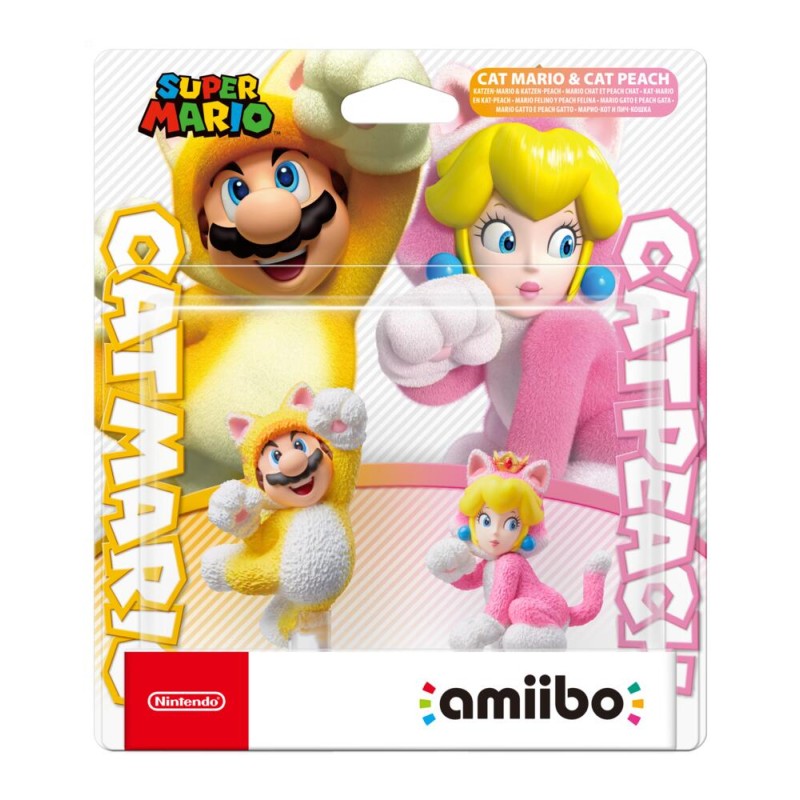 Amiibo Super Mario - Mario Chat & Peach Chat