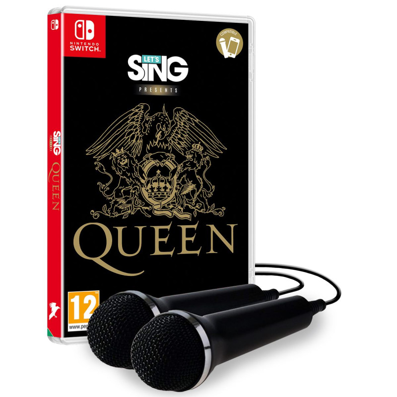 Let's Sing Queen + 2 micros Nintendo Switch